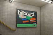 Subway Station Billboard Ad Mockup For Advertisers Left Side View
