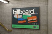 Subway Station Billboard Ad Mockup For Advertisers Right Side View