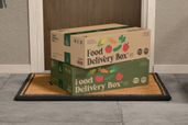 Delivery Box Branding Mockup For Grocery Packaging Preview 3