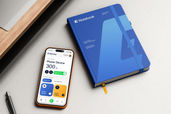 Notebook And Iphone Apps Screen Mockup For Device 2