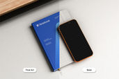 Notebook And Iphone Apps Screen Mockup For Device 3
