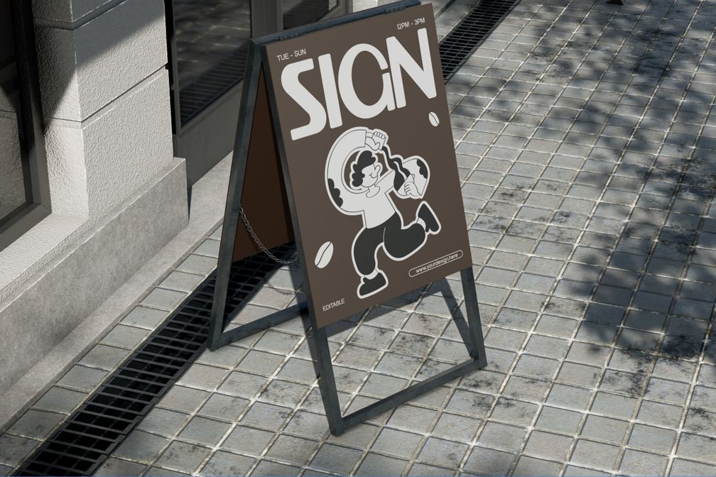 Outdoor20coffee20shop20a Frame20sidewalk20sign20mockup201