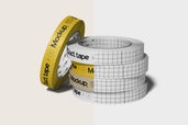 Packaging Duct Tape Roll Mockup For Branding Preview 2