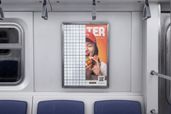Subway Interior Poster Mockup For Advertising 2