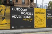 Urban Hoarding Roadside Advertising Mockup For Ads Preview 2