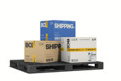Cardboard Shipping Box Mockup For Packaging Preview 1