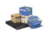 Cardboard Shipping Box Mockup For Packaging Preview 2