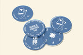 Coffee Mug Coaster Mockup For Cafe Branding Preview 1