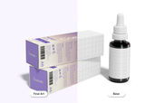 Cosmetic Skincare Bottle Mockup For Packaging Preview 3