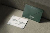 Envelope Wedding Invitation Mockup For Event Preview 1