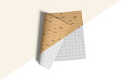 Kraft Tissue Paper Roll Mockup For Branding Preview 1