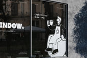 Restaurant Cafe Window Sticker For Business Advertising Preview 3