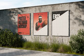 Sports Wall Outdoor Poster Mockup For Advertising Preview 1