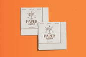 Square Paper Napkin Mockup For Cafe Branding Preview 2