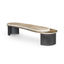 Armona Modern Coffee Table, Onyx