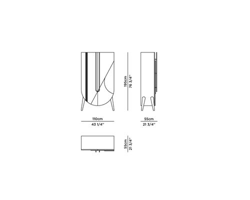 Technical details - Saqris Bar Cabinet