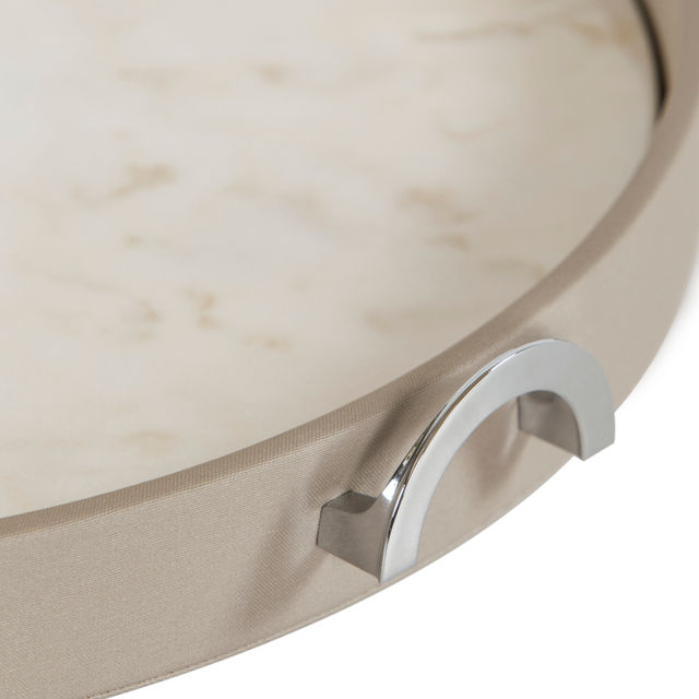 Alentejo Tray, Calacatta Cremo Marble