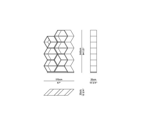 Technical details - Hobart Bookcase