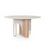 Ferreirinha Round Dining Table, Calacatta Marble