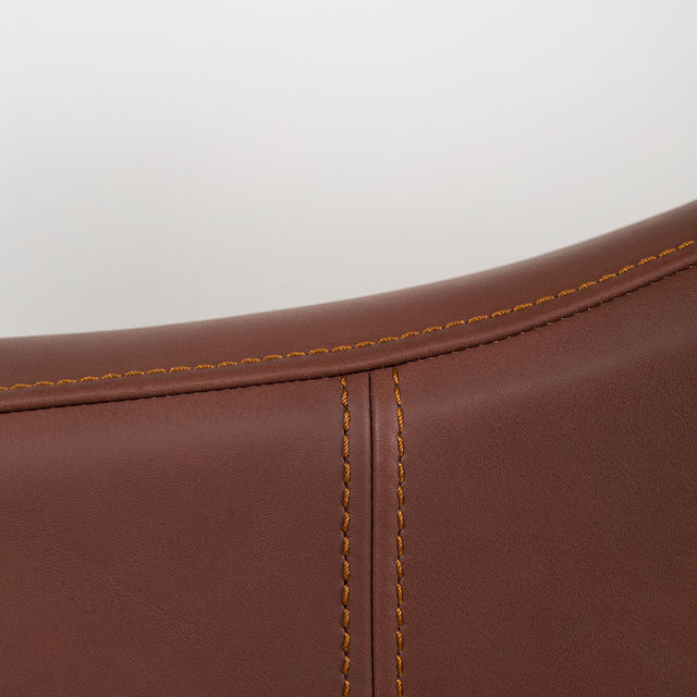 Capelinhos Leather Lounge Chair