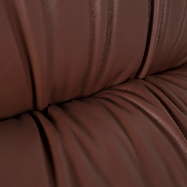 Capelinhos Leather Lounge Chair