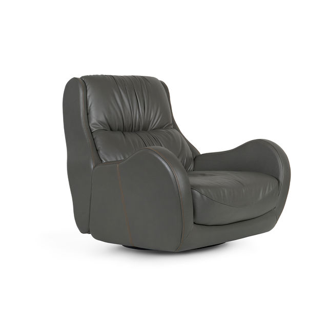 Capelinhos Leather Lounge Chair