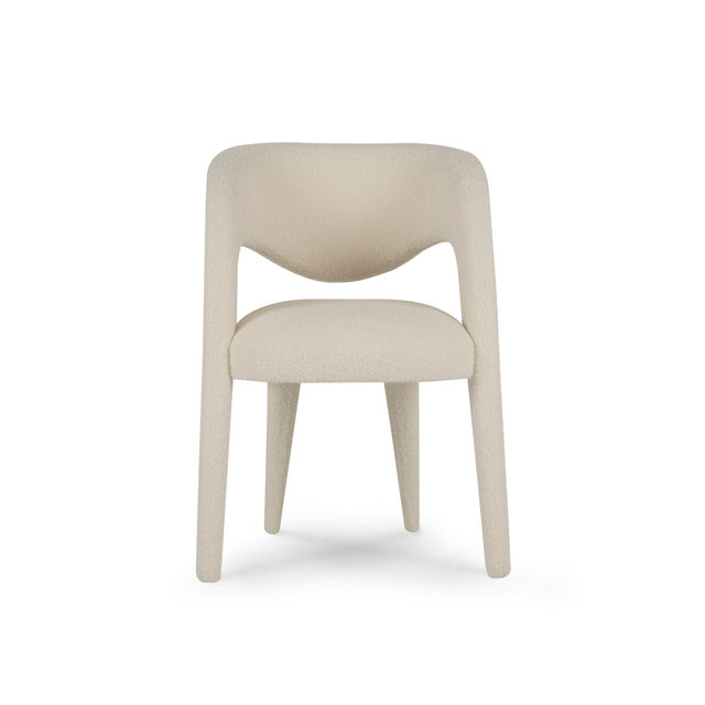 Laurence Bouclé Dining Chairs