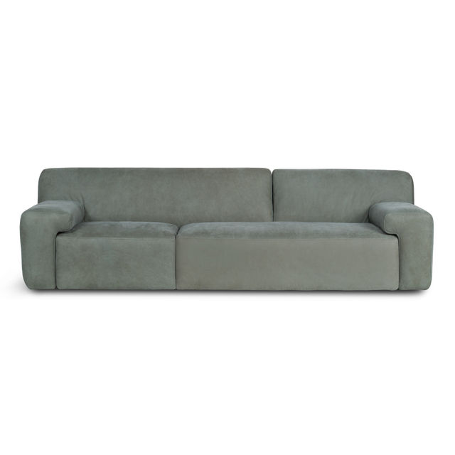 Almourol Leather Sofa