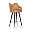 Mary Bar Stool, Caramel Leather