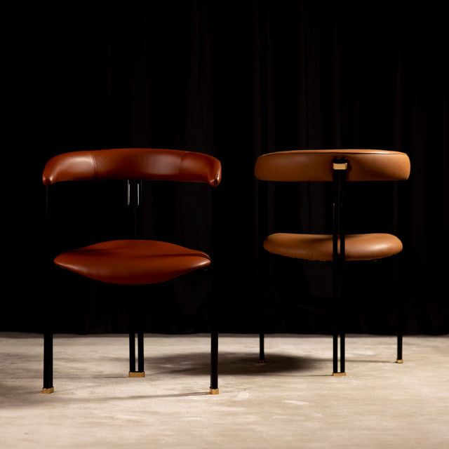 Maia Leather Dining Chairs