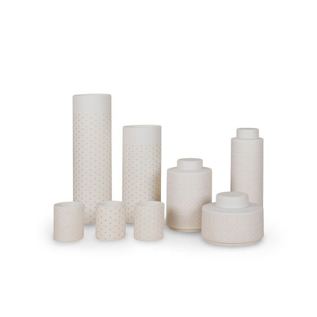 Steele & Graham Ceramic Vases Set/8