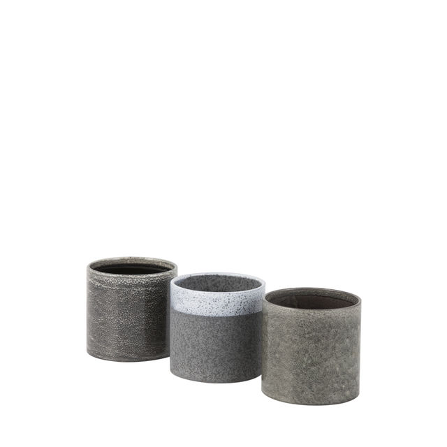 Annandale & Steele Ceramic Vases Set/6