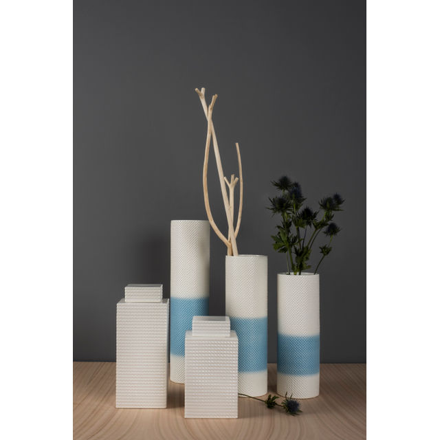 Steele & Hardy Ceramic Vases Set/5