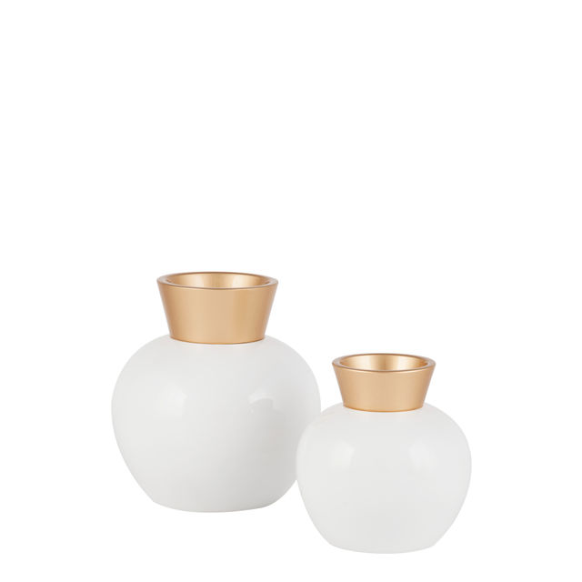 Steele, Eden & Turner Ceramic Vases Set/6