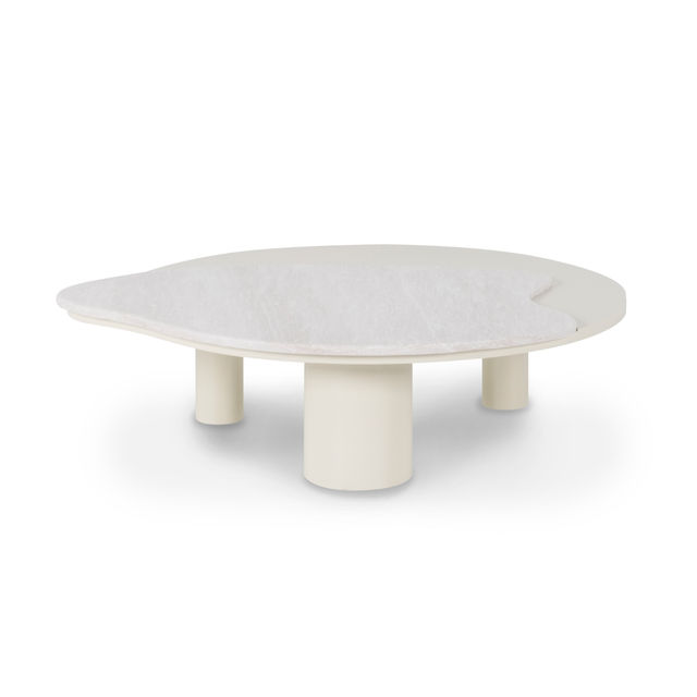 Bordeira Modern Coffee Table, Marble