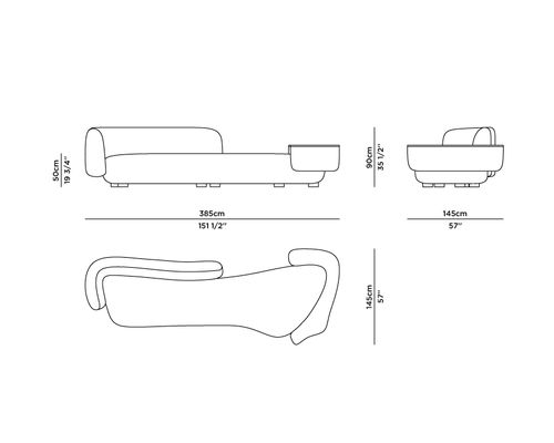 Technical details - Galapinhos Leather Sofa, Caramel Nubuck