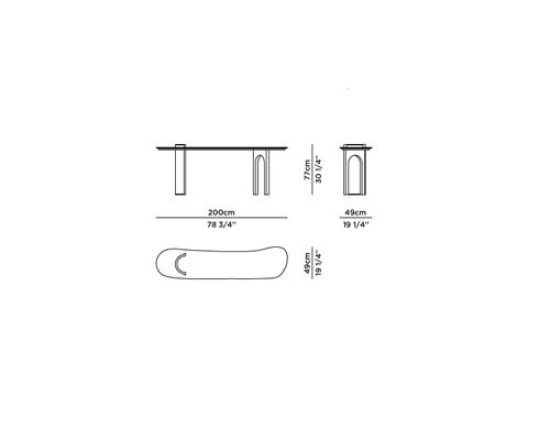 Technical details - Chiado Modern Console Table