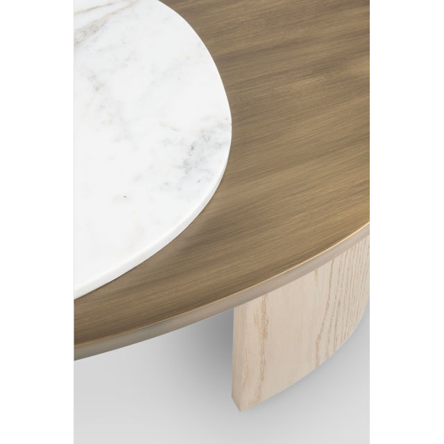 Armona Modern Coffee Table, Marble