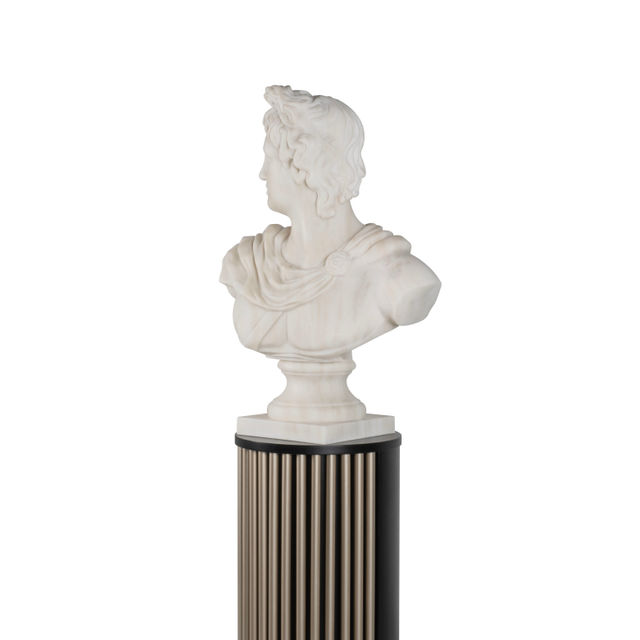 David Bust, Calacatta Bianco Marble