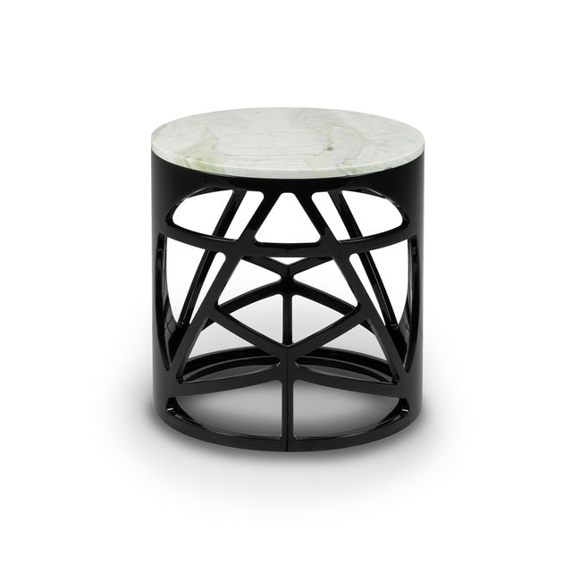 Pyrite Side Table