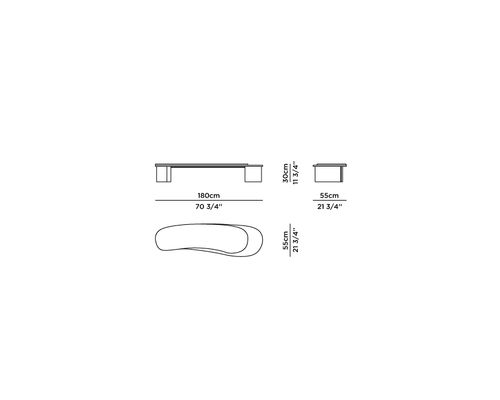 Technical details - Armona Modern Coffee Table