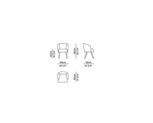 Technical details - Eleanor Dining Chairs