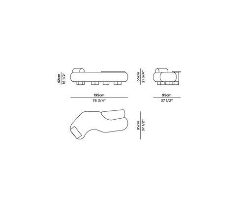 Technical details - Minho Day Bed