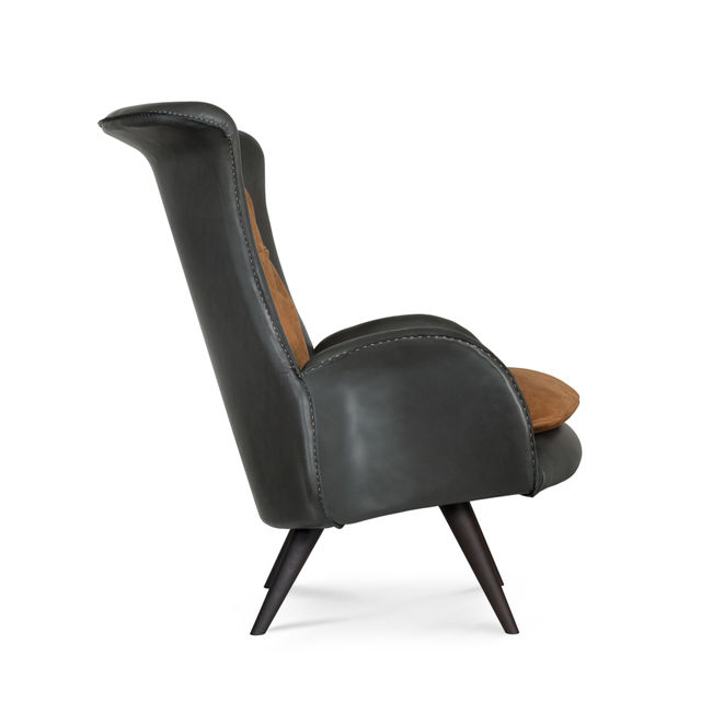 Barão Leather Lounge Chair