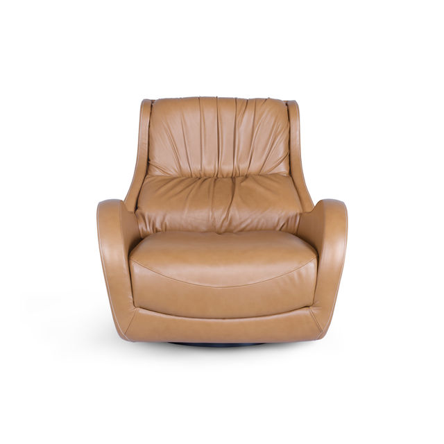 Capelinhos Leather Lounge Chair