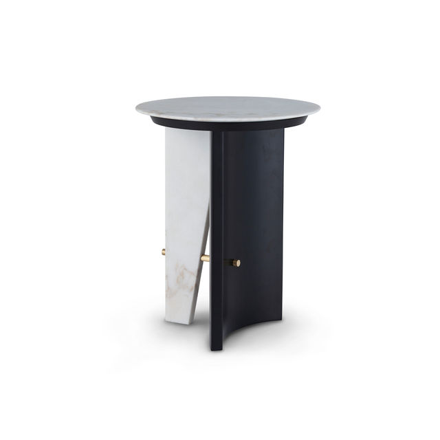 Foice Marble Side Table