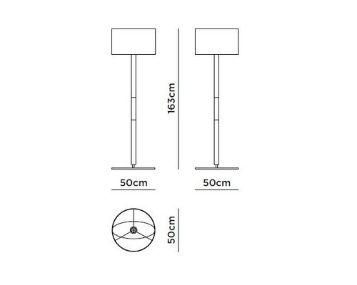 Technical details - Gau Floor Lamp