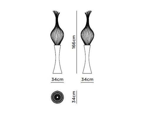 Technical details - Monforte Floor Lamp