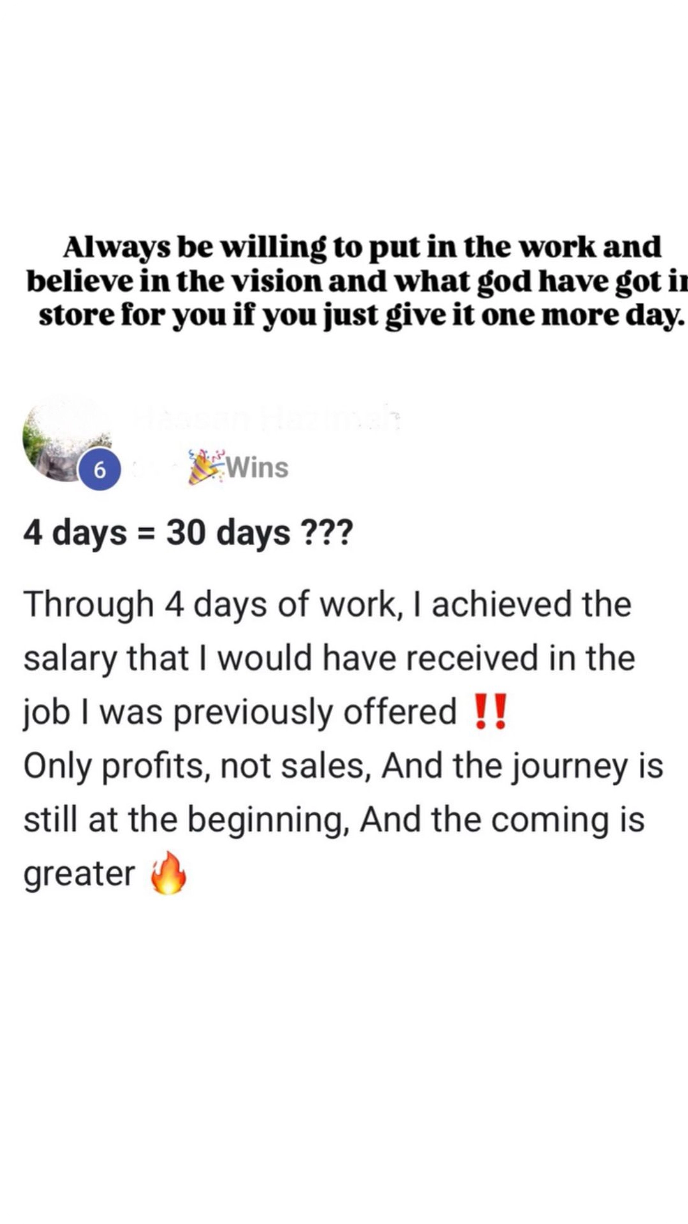 Testimonial