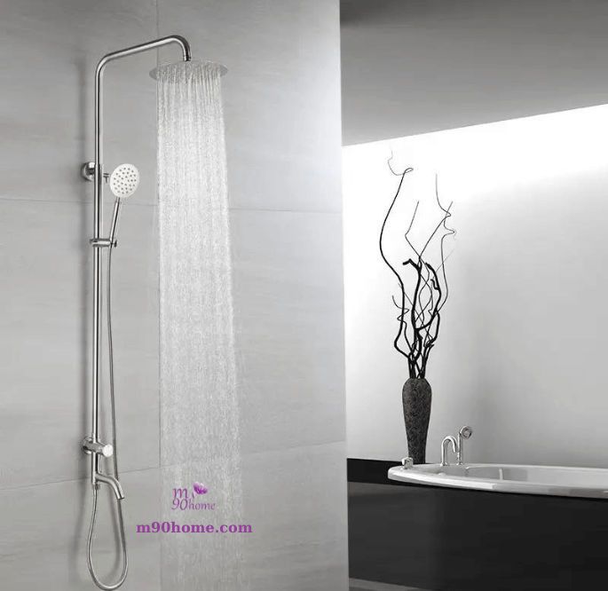 Bộ vòi sen tắm đứng Inox 304, Vòi sen cây giá rẻ cho gia đình